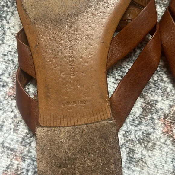 Bottega Veneta Intrecciato Weave Leather Slides - Picture 5 of 7